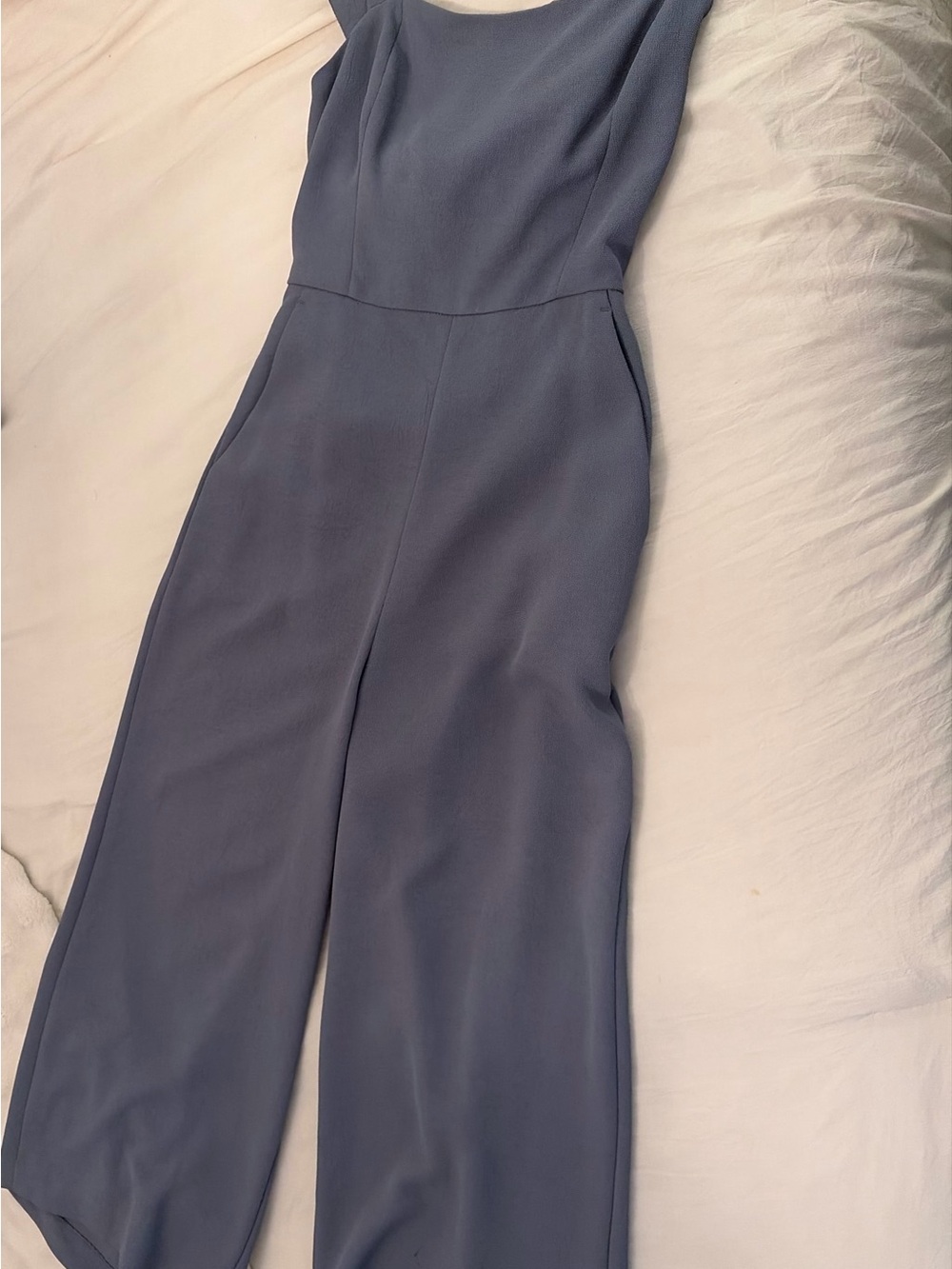 🩶 Aritzia Wilfred Écoulement Jumpsuit – Blue/Grey | Size 4